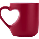 TAZA MÁGICA DE SUBLIMACIÓN 10 OZ CORA A2379 ROJO (CERÁMICA / A2379.04 /  ARTICULOS PROMOCIONALES)