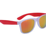 LENTES BICOLOR HOLIDAY A2383 ROJO (PLÁSTICO PC / A2383.04 /  ARTICULOS PROMOCIONALES)