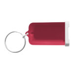 LLAVERO Y CARGADOR USB FUZION A2385 ROJO (PLÁSTICO ABS / METAL / A2385.04 /  ARTICULOS PROMOCIONALES)