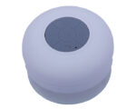 BOCINA BLUETOOTH MANOS LIBRES CONTRA AGUA AQUA MUSIC A2386 BLANCO (PLÁSTICO ABS / SILICÓN / A2386.01 /  ARTICULOS PROMOCIONALES)