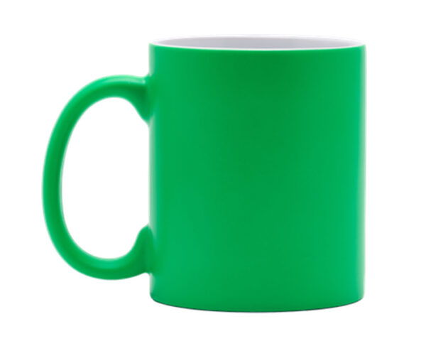 TAZA DE CERÁMICA 11 OZ. HERMES A2393 VERDE (Cerámica)