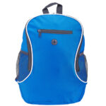 MOCHILA TIPO BACKPACK OLIMPIA A2411 AZUL (POLIÉSTER 600D / A2411.09 /  ARTICULOS PROMOCIONALES)