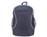 MOCHILA TIPO BACKPACK OLIMPIA A2411 NEGRO (POLIÉSTER 600D / A2411.02 /  ARTICULOS PROMOCIONALES)
