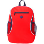 MOCHILA TIPO BACKPACK OLIMPIA A2411 ROJO (POLIÉSTER 600D / A2411.04 /  ARTICULOS PROMOCIONALES)
