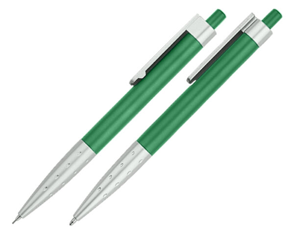 BOLÍGRAFO Y LAPICERO DE PLÁSTICO VERONA A2412 VERDE (Plástico)