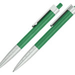 BOLÍGRAFO Y LAPICERO DE PLÁSTICO VERONA A2412 VERDE (PLÁSTICO / A2412.06 /  ARTICULOS PROMOCIONALES)
