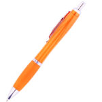 BOLÍGRAFO DE PLÁSTICO AMIRA A2416 NARANJA (PLÁSTICO / A2416.03 /  ARTICULOS PROMOCIONALES)