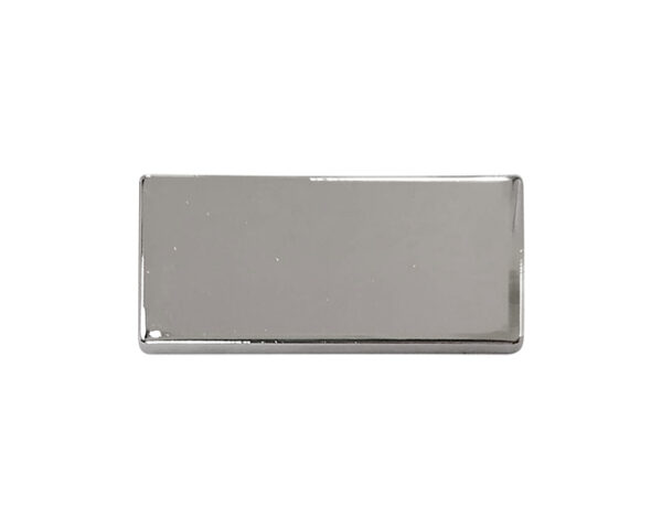 PLACA METALICA A2423 PLATA (Metal)