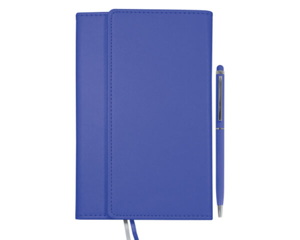 LIBRETA PERSONAL MADISON A2428 AZUL (Poliuretano)