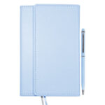 AGENDARIO PERSONAL MADISON A2428 AZUL CLARO (AGENDARIO: POLIURETANO // BOLÍGRAFO: ALUMINIO / A2428.10 /  ARTICULOS PROMOCIONALES)