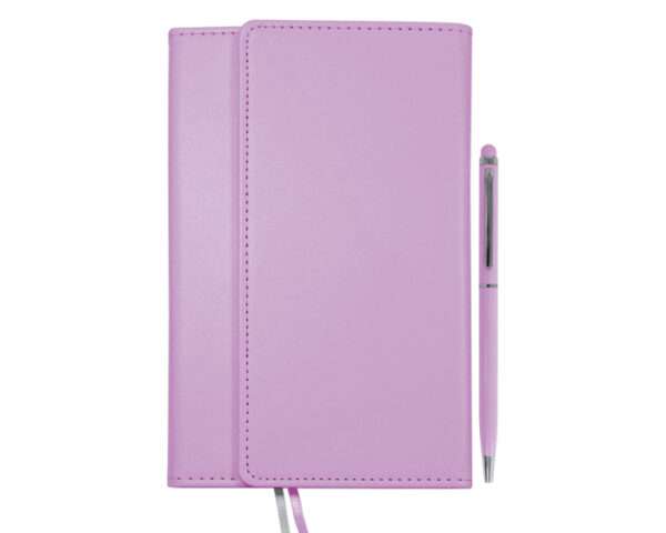 LIBRETA PERSONAL MADISON A2428 LILA (Poliuretano)