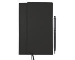 AGENDARIO PERSONAL MADISON A2428 NEGRO (AGENDARIO: POLIURETANO // BOLÍGRAFO: ALUMINIO / A2428.02 /  ARTICULOS PROMOCIONALES)