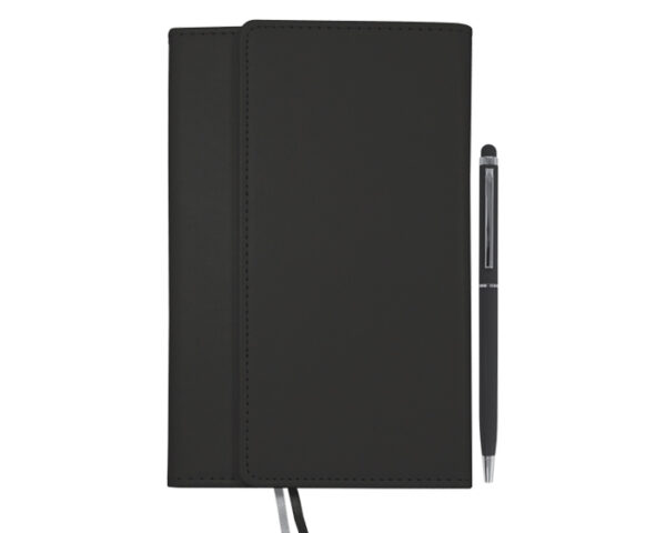 LIBRETA PERSONAL MADISON A2428 NEGRO (Poliuretano)