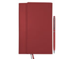 AGENDARIO PERSONAL MADISON A2428 ROJO (AGENDARIO: POLIURETANO // BOLÍGRAFO: ALUMINIO / A2428.04 /  ARTICULOS PROMOCIONALES)