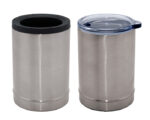 TERMO PORTA LATAS DE ACERO INOXIDABLE DE 360 ML. CROP A2429 PLATA (ACERO INOXIDABLE / A2429.17 /  ARTICULOS PROMOCIONALES)