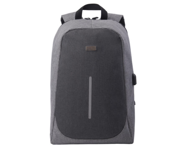 MOCHILA BACKPACK ANTIRROBO SECURE A2441 GRIS (Poliéster 600D)