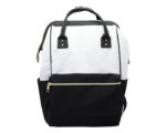 MOCHILA BICOLOR DIVEH A2444 NEGRO (POLIÉSTER 600D / A2444.02 /  ARTICULOS PROMOCIONALES)