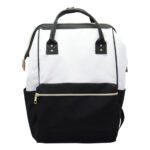 MOCHILA BICOLOR DIVEH A2444 NEGRO (POLIÉSTER 600D / A2444.02 /  ARTICULOS PROMOCIONALES)