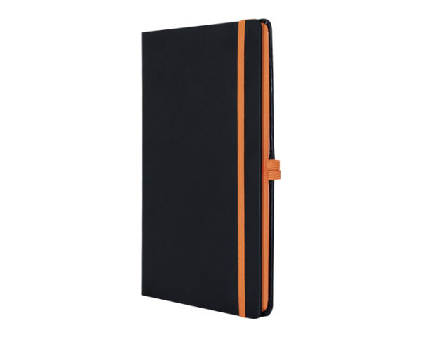 LIBRETA PERSONAL 96 HOJAS SAFARI A2457 NARANJA (Poliuterano)