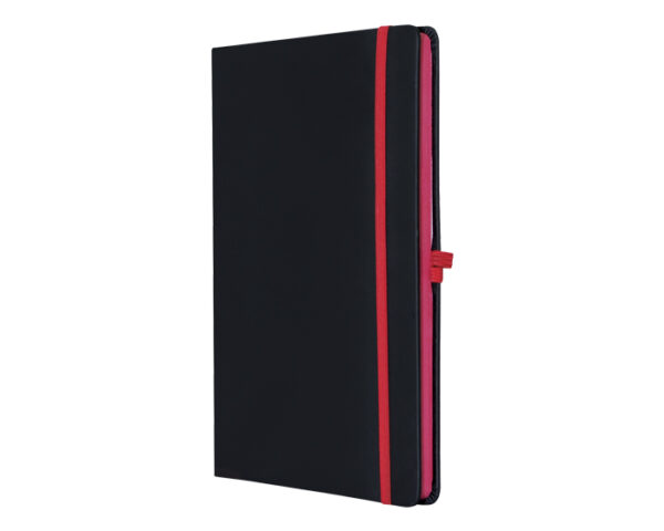 LIBRETA PERSONAL 96 HOJAS SAFARI A2457 ROJO (Poliuterano)