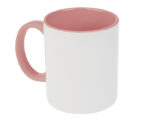 TARRO BICOLOR DE SUBLIMACIÓN 11 OZ ALINE A2463 ROSA (CERÁMICA / A2463.05 /  ARTICULOS PROMOCIONALES)