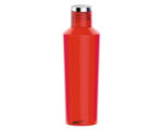CILINDRO DE PLÁSTICO 800 ML. ZENDA A2466 ROJO (PLÁSTICO PS / A2466.04 /  ARTICULOS PROMOCIONALES)