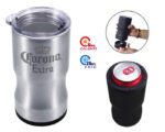 TERMO PORTA LATAS DE ACERO INOXIDABLE DE 350 ML. DEUX A2468 PLATA (ACERO INOXIDABLE / A2468.17 /  ARTICULOS PROMOCIONALES) - Image 3