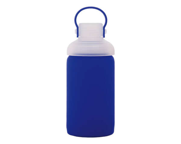 CILINDRO DE VIDRIO BOROSILICATO SILY A2469 AZUL (Borosilicato / Silicón)