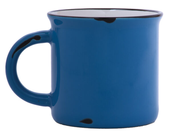 TAZA DE CERÁMICA VINTAGE A2471 AZUL CLARO (Cerámica)