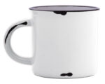 TAZA BICOLOR 14 OZ VINTAGE A2471 BLANCO (CERÁMICA / A2471.01 /  ARTICULOS PROMOCIONALES)