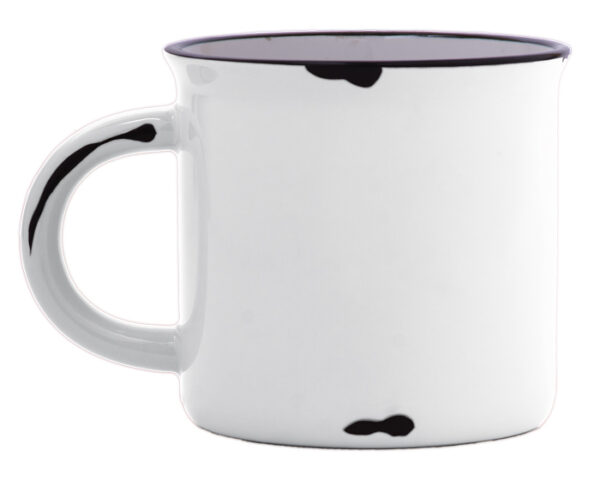 TAZA DE CERÁMICA VINTAGE A2471 BLANCO (Cerámica)