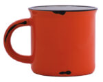 TAZA BICOLOR 14 OZ VINTAGE A2471 NARANJA (CERÁMICA / A2471.03 /  ARTICULOS PROMOCIONALES)