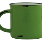 TAZA BICOLOR 14 OZ VINTAGE A2471 VERDE CLARO (CERÁMICA / A2471.08 /  ARTICULOS PROMOCIONALES)