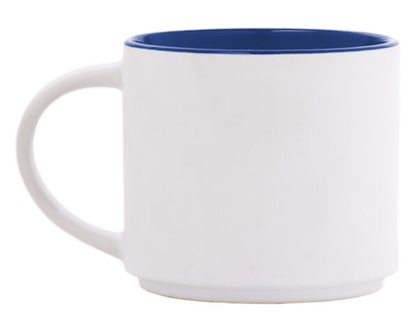 TAZA DE CERÁMICA BICOLOR BABEL A2472 AZUL (Cerámica)