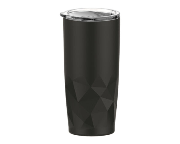 VASO TÉRMICO DOBLE PARED ACERO INOX. ENZO A2473 NEGRO (Acero inoxidable 304)