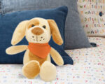MUÑECO DE PELUCHE PERRO BELAMI A2474 BEIGE (POLIÉSTER / A2474.28 /  ARTICULOS PROMOCIONALES) - Image 2