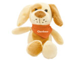 MUÑECO DE PELUCHE PERRO BELAMI A2474 BEIGE (POLIÉSTER / A2474.28 /  ARTICULOS PROMOCIONALES) - Image 3