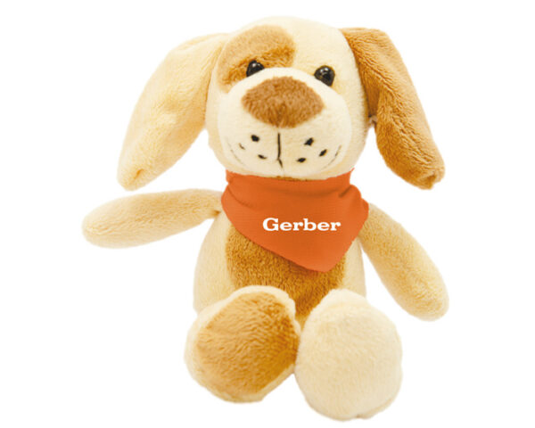 MUÑECO DE PELUCHE PERRO BELAMI A2474 BEIGE (Poliéster) - Imagen 3