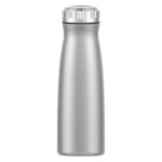 TERMO DE ACERO INOXIDABLE DE 550 ML. SPACE A2475 PLATA (ACERO INOXIDABLE / A2475.17 /  ARTICULOS PROMOCIONALES)