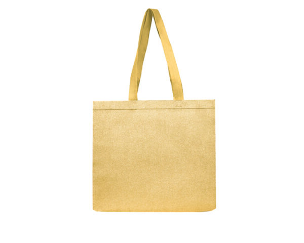 BOLSA ECOLÓGICA (GRANDE) STAR L A2478 ORO (Non Woven 130 GSM)