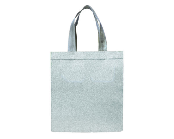 BOLSA ECOLÓGICA (CHICA) STAR A2479 PLATA (Non Woven 130 GSM)