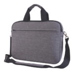 MALETÍN PORTA LAPTOP JOB A2482 GRIS (POLICANVAS / A2482.22 /  ARTICULOS PROMOCIONALES)