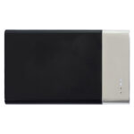 BATERÍA PORTÁTIL CON LUZ CAP. 4000 MAH POTENZ A2493 NEGRO (PLÁSTICO ABS / ALUMINIO / A2493.02 /  ARTICULOS PROMOCIONALES)