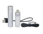 KIT DE ACCESORIOS CON BATERÍA PORTÁTIL CAP. 2200 MAH SAVE A2494 NEGRO (PLÁSTICO ABS / EVA / A2494.02 /  ARTICULOS PROMOCIONALES) - Image 2
