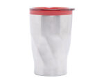 TERMO DE 350 ML. BLIZAN A2524 ROJO (EXTERIOR: ACERO INOXIDABLE / INTERIOR: PLÁSTICO PP / A2524.04 /  ARTICULOS PROMOCIONALES)