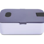 RECIPIENTE PARA ALIMENTOS GODIN A2528 NEGRO (PLÁSTICO PP / A2528.02 /  ARTICULOS PROMOCIONALES)