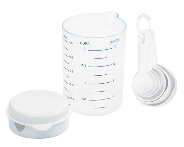 VASO MEDIDOR DE 16 OZ UNIDO A2530 BLANCO (Plástico PS / PP)