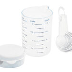 VASO MEDIDOR DE 16 OZ UNIDO A2530 BLANCO (PLÁSTICO PS / PP / A2530.01 /  ARTICULOS PROMOCIONALES)