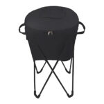 HIELERA PLEGABLE SPIDER A2533 NEGRO (POLIÉSTER 600D / A2533.02 /  ARTICULOS PROMOCIONALES)