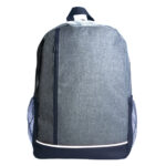MOCHILA BACKPACK CON DOS COMPARTIMENTOS OXFORD A2535 BLANCO (POLICANVAS / A2535.01 /  ARTICULOS PROMOCIONALES)